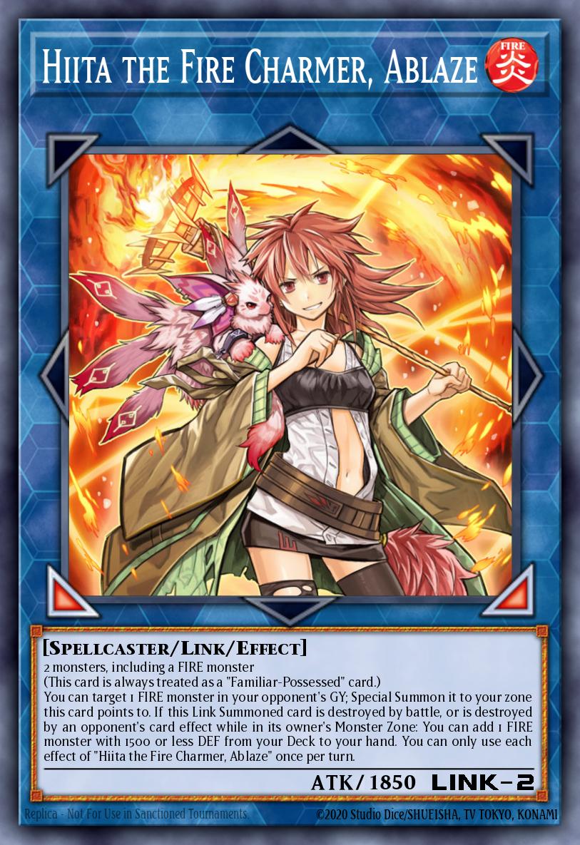 Hiita the Fire Charmer, Ablaze SR14-EN043 – Structure Deck: Fire Kings