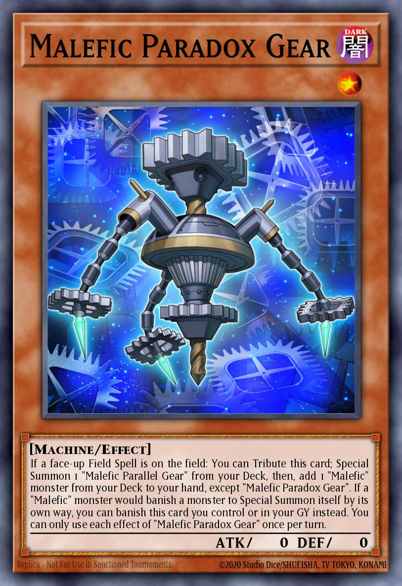 Malefic Paradox Gear DUOV-EN048 – Duel Overload