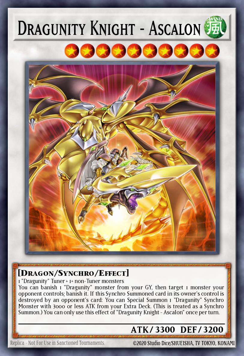 Dragunity Knight - Ascalon BLGG-EN091 – Battles of Legend: Glorious Gallery