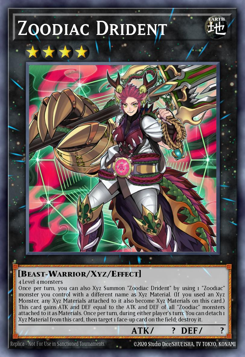 Zoodiac Drident RATE-EN053 – Raging Tempest