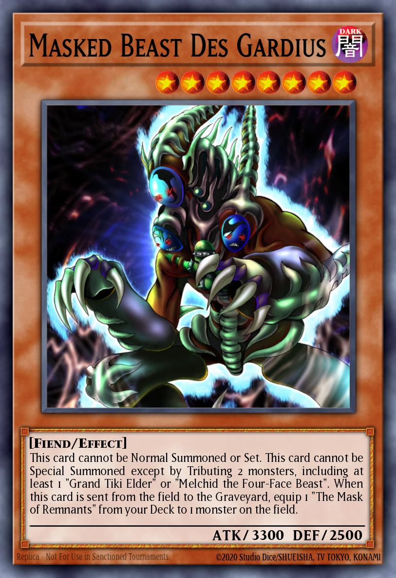 Masked Beast Des Gardius SBCB-EN107 – Speed Duel: Battle City Box
