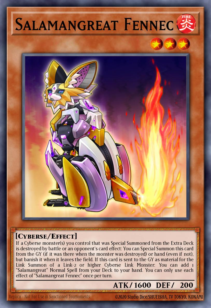 Salamangreat Fennec MP20-EN051 – 2020 Tin of Lost Memories Mega Pack