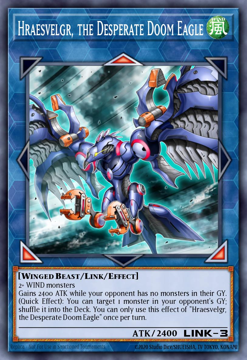 Hraesvelgr, the Desperate Doom Eagle RIRA-EN082 – Rising Rampage