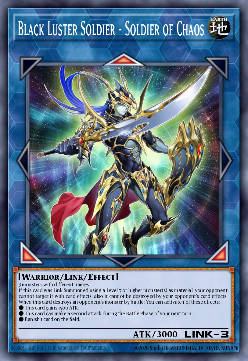Black Luster Soldier - Soldier of Chaos BLHR-EN046 – Battles of Legend: Hero's Revenge