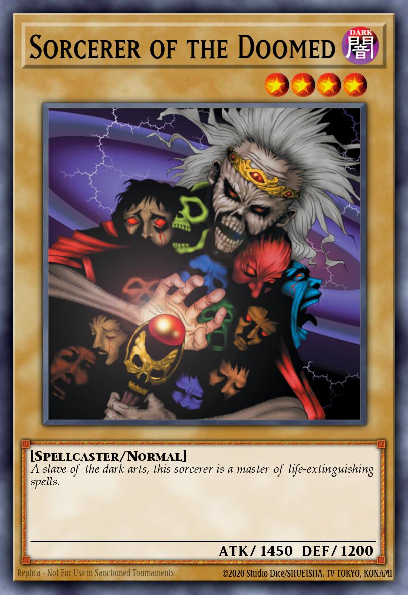 Sorcerer of the Doomed SDY-E034 – Starter Deck: Yugi
