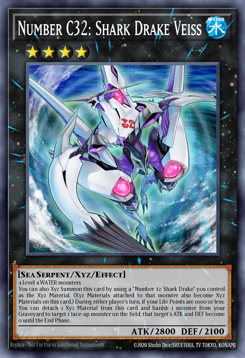 Number C32: Shark Drake Veiss ABYR-EN039 – Abyss Rising