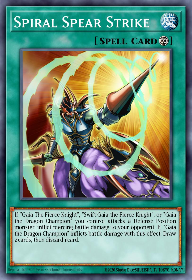 Spiral Spear Strike SS04-ENA21 – Speed Duel Starter Decks: Match of the Millennium
