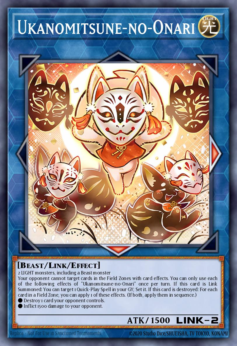 Ukanomitsune-no-Onari OP30-EN010 – OTS Tournament Pack 30