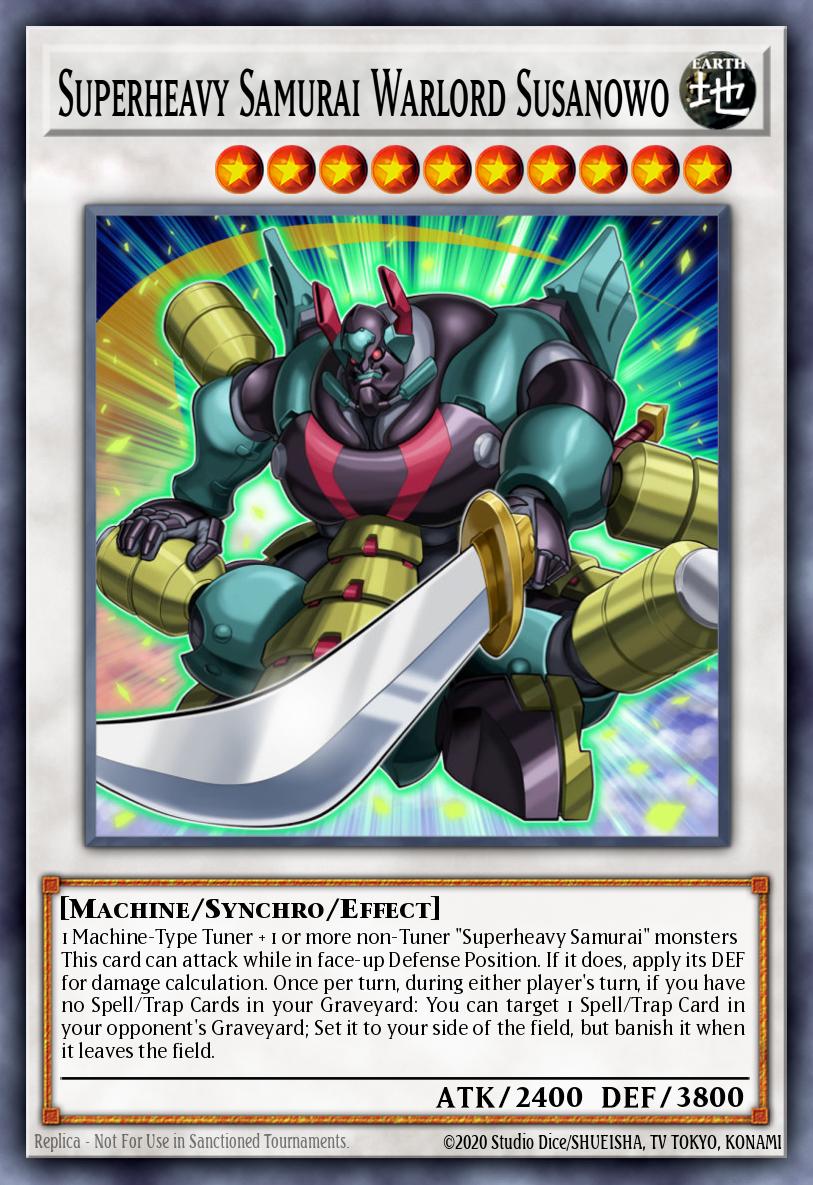 Superheavy Samurai Warlord Susanowo SP15-EN034 – Star Pack ARC-V