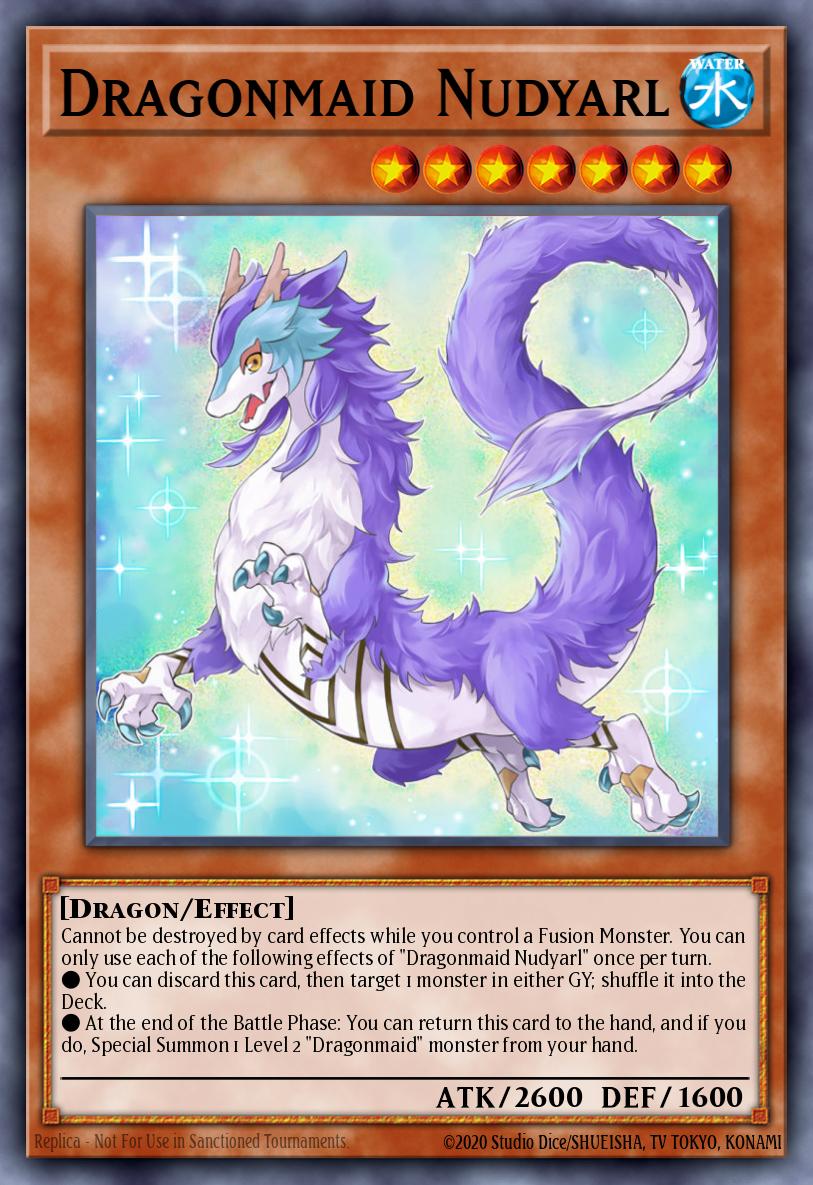Dragonmaid Nudyarl MYFI-EN017 – Mystic Fighters
