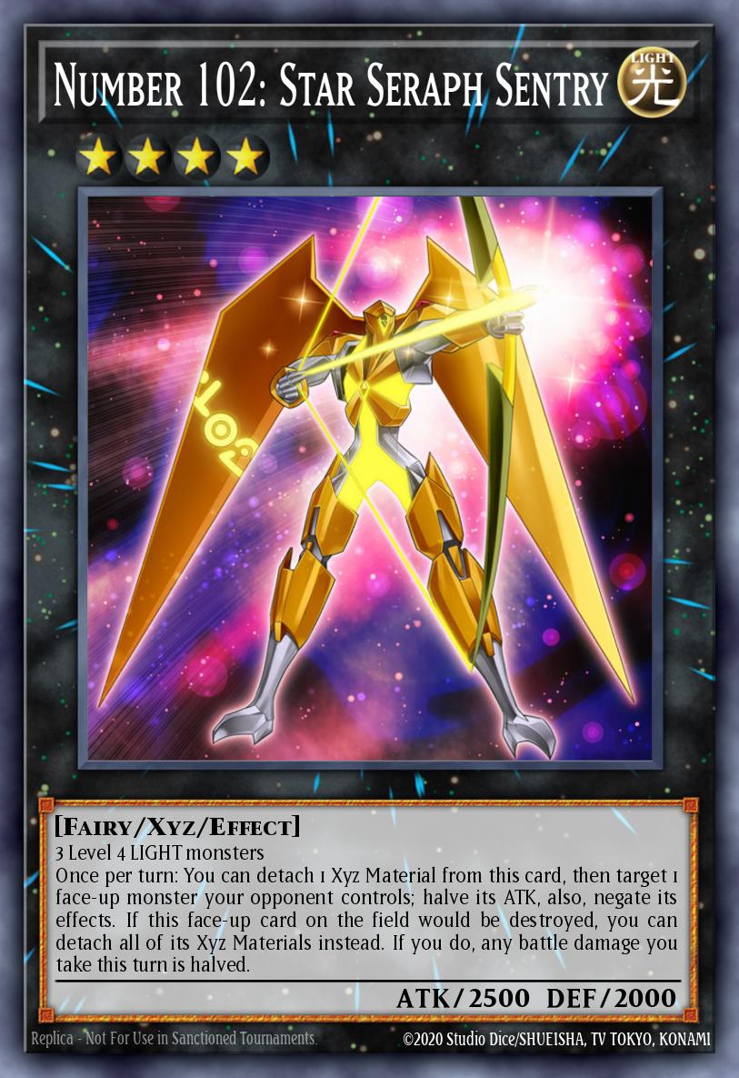 Number 102: Star Seraph Sentry JOTL-EN053 – Judgment of the Light
