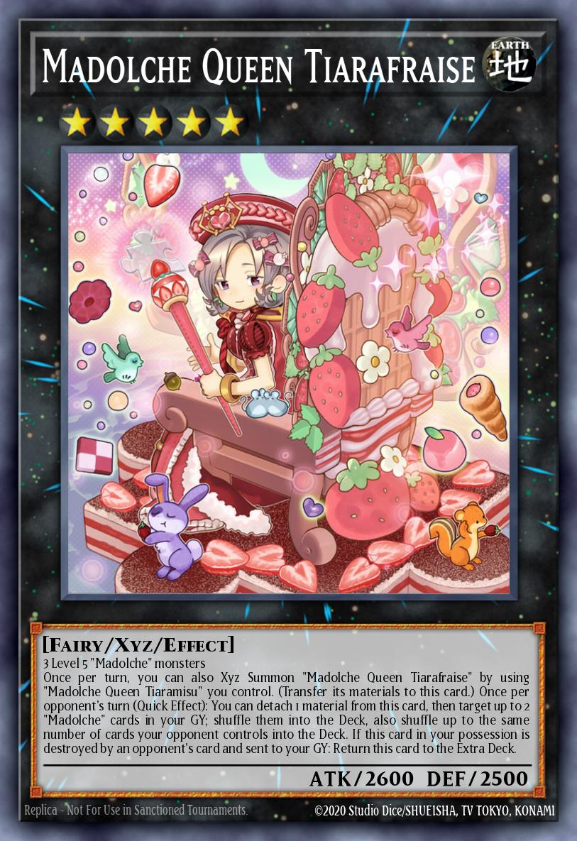 Madolche Queen Tiarafraise INFO-EN044 – The Infinite Forbidden