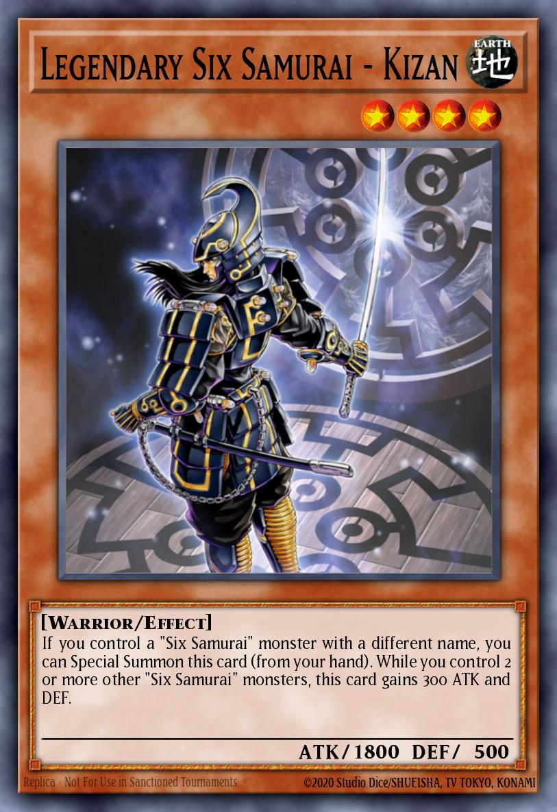 Legendary Six Samurai - Kizan SPWA-EN010 – Spirit Warriors
