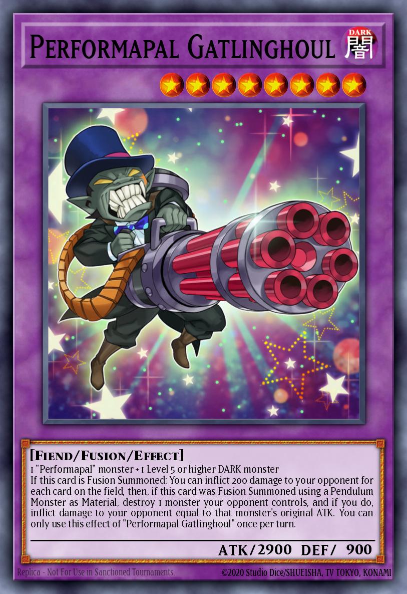 Performapal Gatlinghoul MACR-EN040 – Maximum Crisis