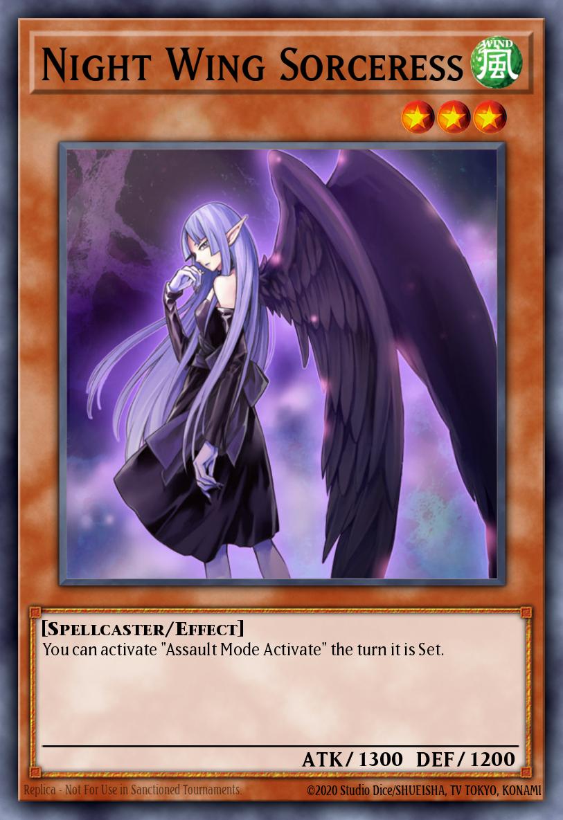 Night Wing Sorceress CRMS-EN025 – Crimson Crisis