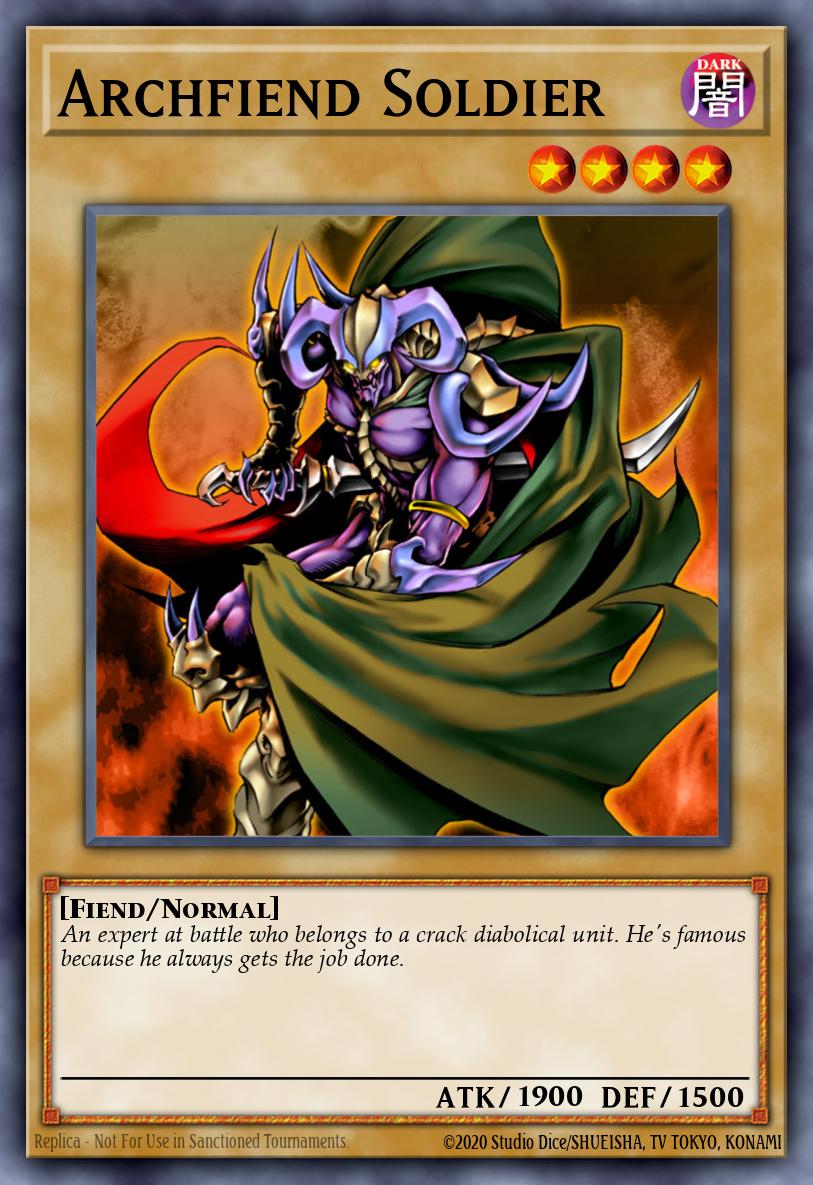 Archfiend Soldier SGX3-ENE02 – Speed Duel GX: Duelists of Shadows