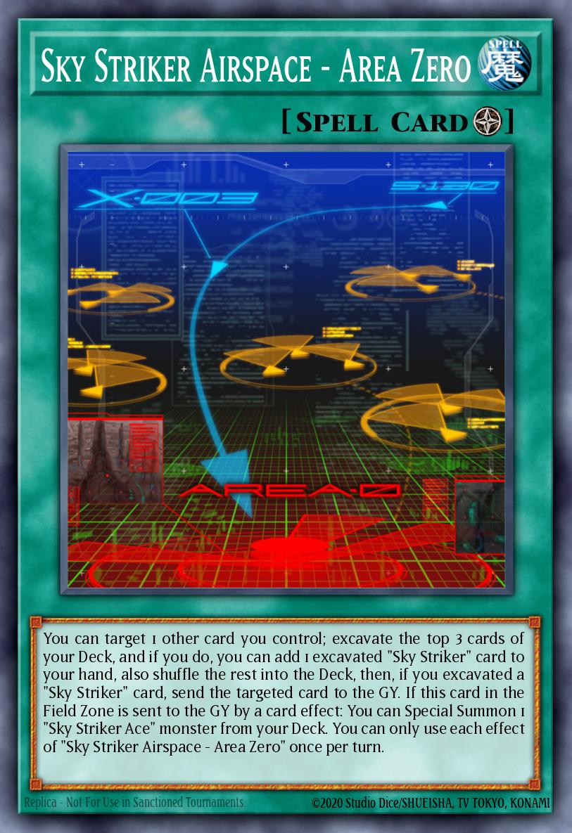 Sky Striker Airspace - Area Zero L26D-ENS19 – Legendary Modern Decks 2026
