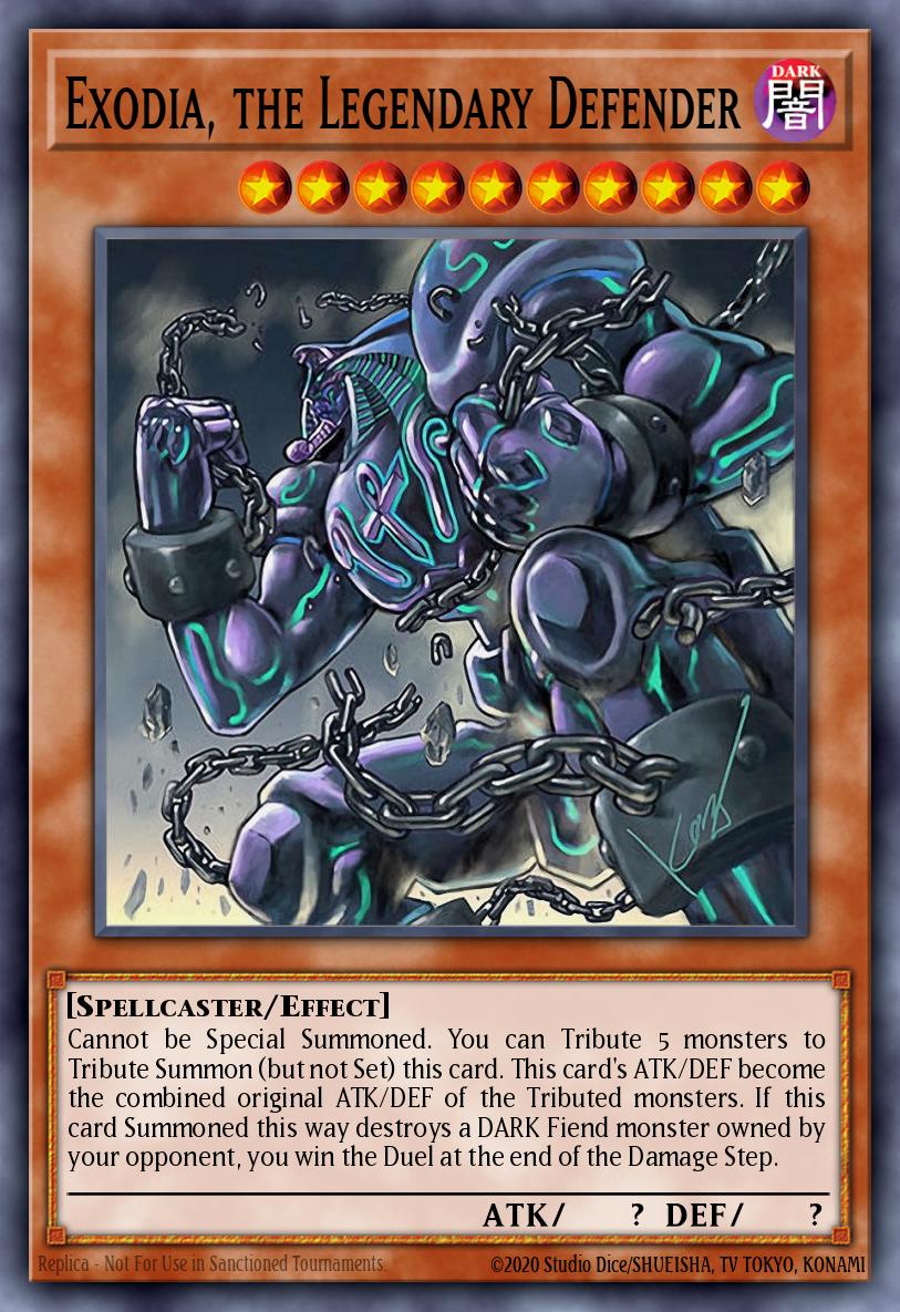 Exodia, the Legendary Defender TN19-EN003 – 2019 Gold Sarcophagus Tin