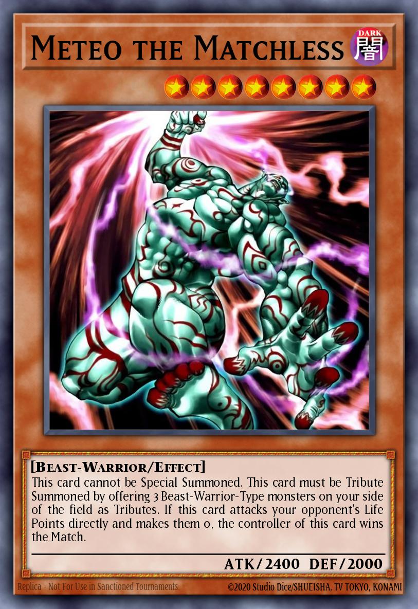 Meteo the Matchless WCS-EN402 – Yu-Gi-Oh! World Championship 2004 prize cards