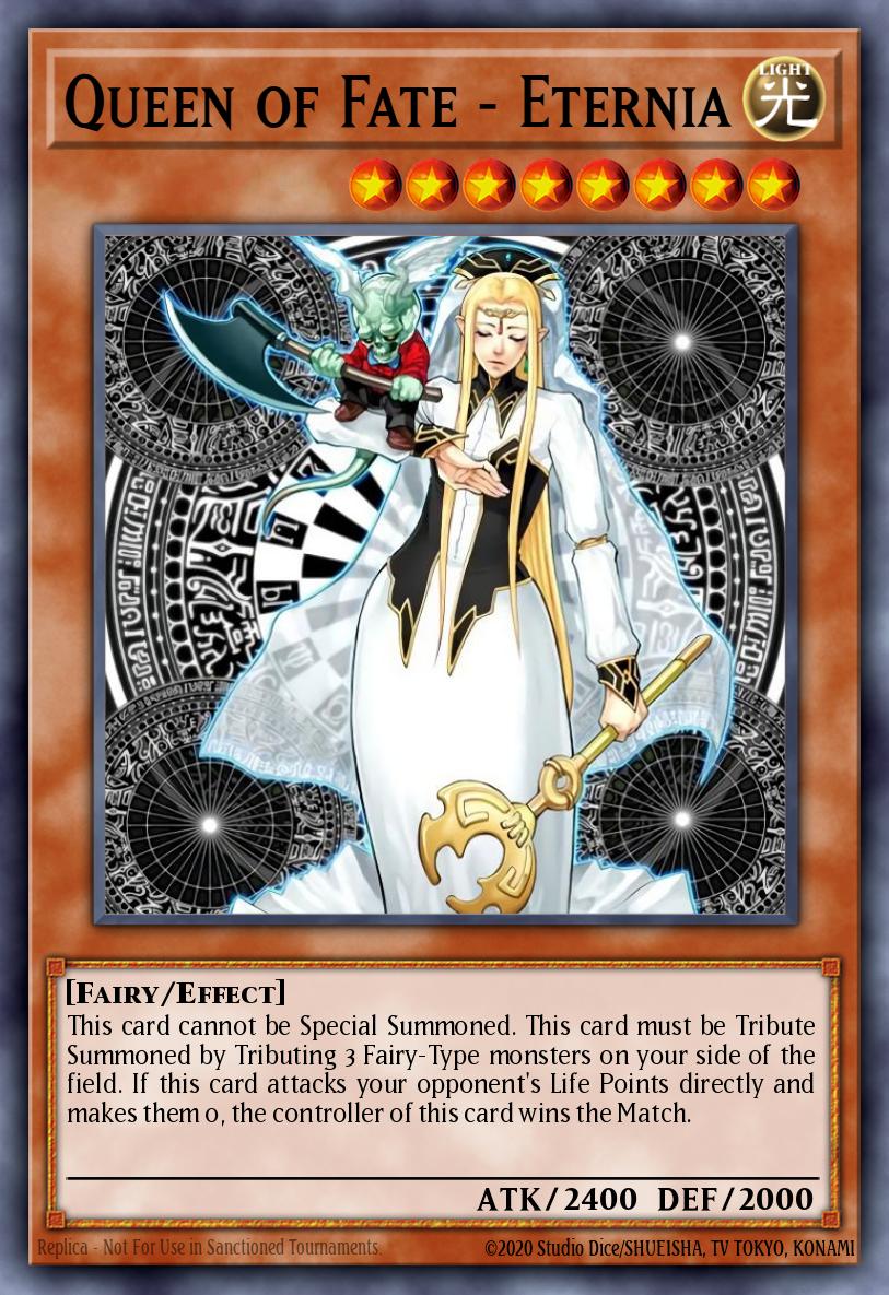 Queen of Fate - Eternia WCS-EN502 – Yu-Gi-Oh! World Championship 2005 prize cards