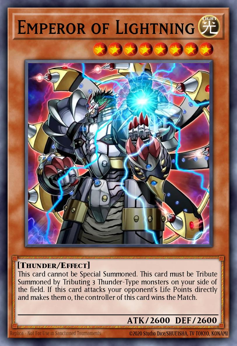 Emperor of Lightning WCPS-EN702 – Yu-Gi-Oh! World Championship 2007 prize cards