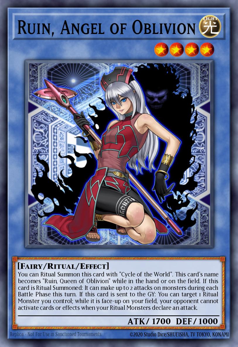 Ruin, Angel of Oblivion CYHO-EN027 – Cybernetic Horizon