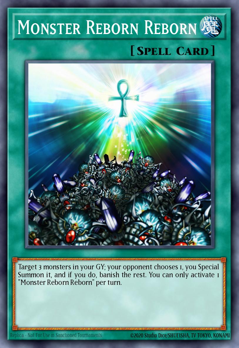 Monster Reborn Reborn FLOD-ENSP1 – Flames of Destruction Sneak Peek Participation Card