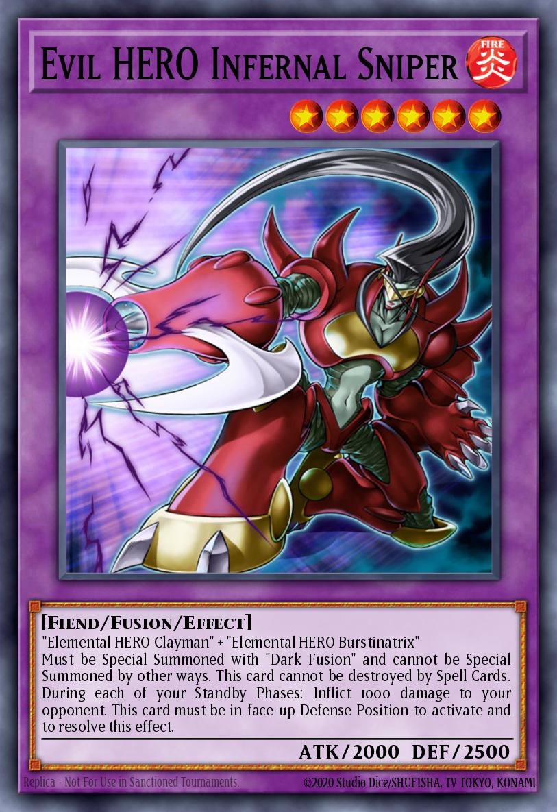 Evil HERO Infernal Sniper LCGX-EN071 – Legendary Collection 2: The Duel Academy Years Mega Pack
