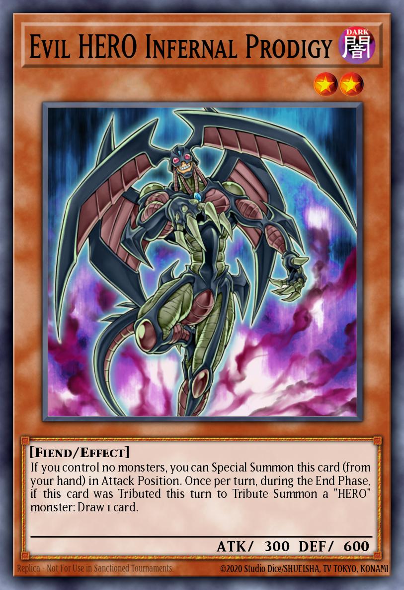 Evil HERO Infernal Prodigy SGX3-ENA08 – Speed Duel GX: Duelists of Shadows