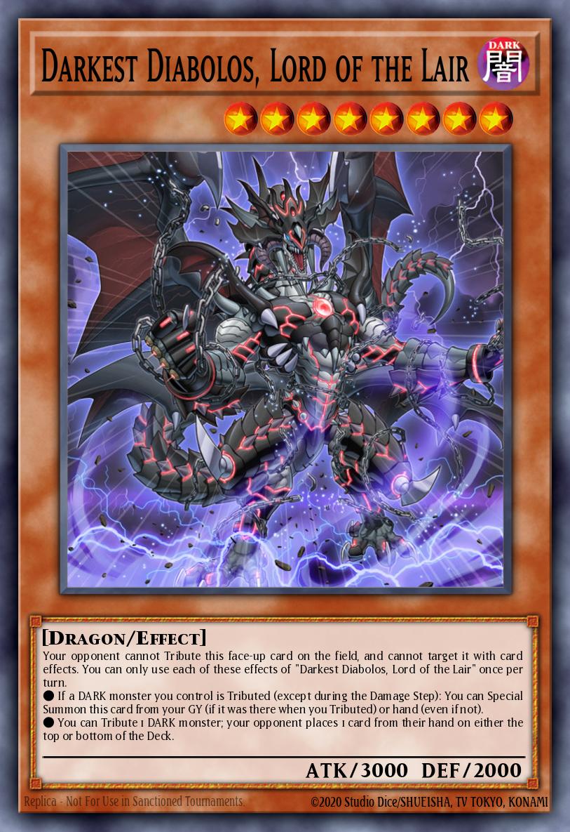 Darkest Diabolos, Lord of the Lair SR06-EN001 – Structure Deck: Lair of Darkness