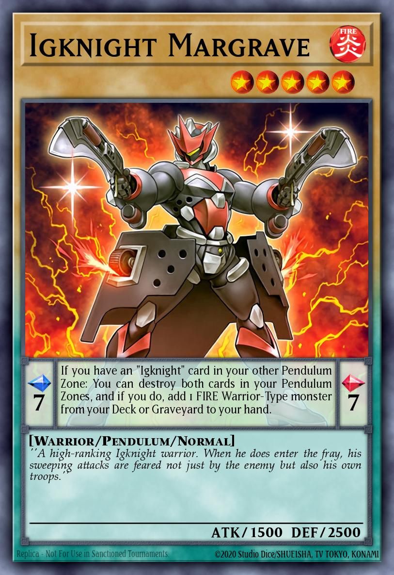 Igknight Margrave AP08-EN004 – Astral Pack Eight