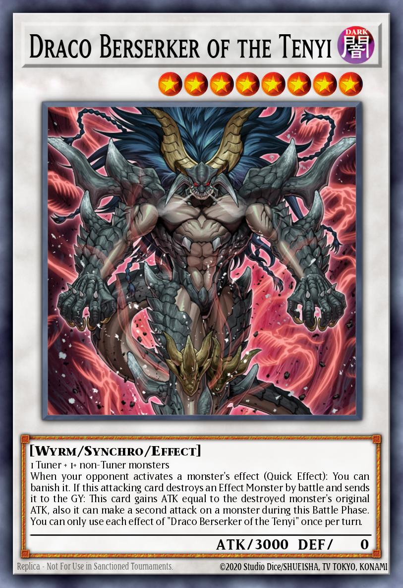 Draco Berserker of the Tenyi BLMR-EN074 – Battles of Legend: Monstrous Revenge