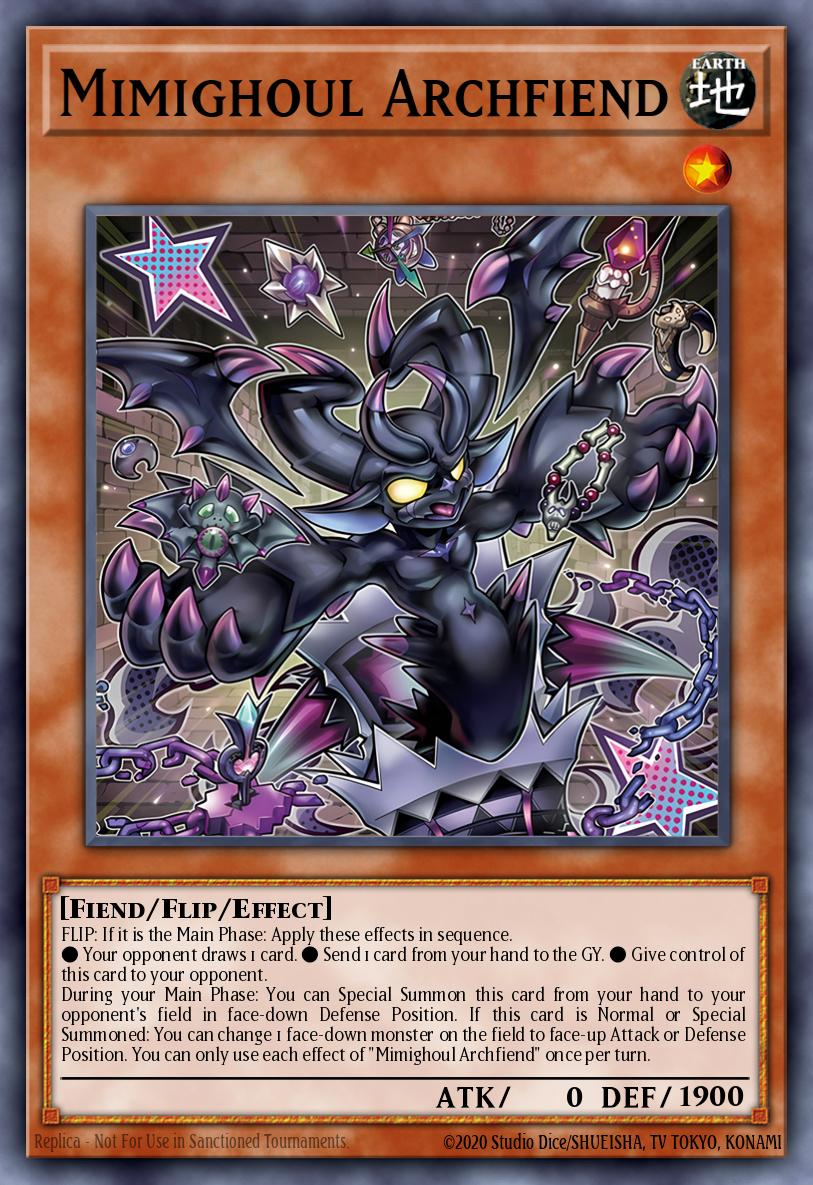 Mimighoul Archfiend INFO-EN093 – The Infinite Forbidden
