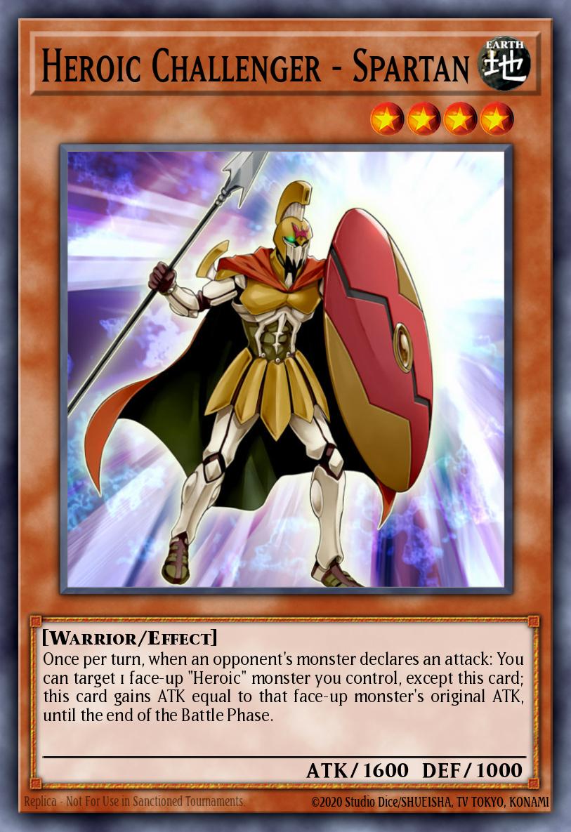 Heroic Challenger - Spartan OP19-PT033 – OTS Tournament Pack 19 (POR)