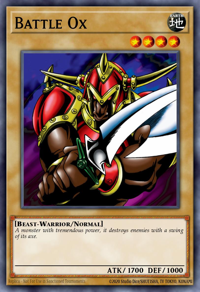 Battle Ox DEM5-EN002 – Speed Duel Demo Deck