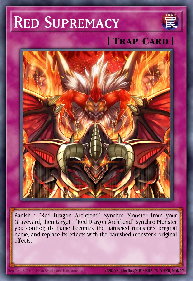 Red Supremacy PGL3-EN020 – Premium Gold: Infinite Gold