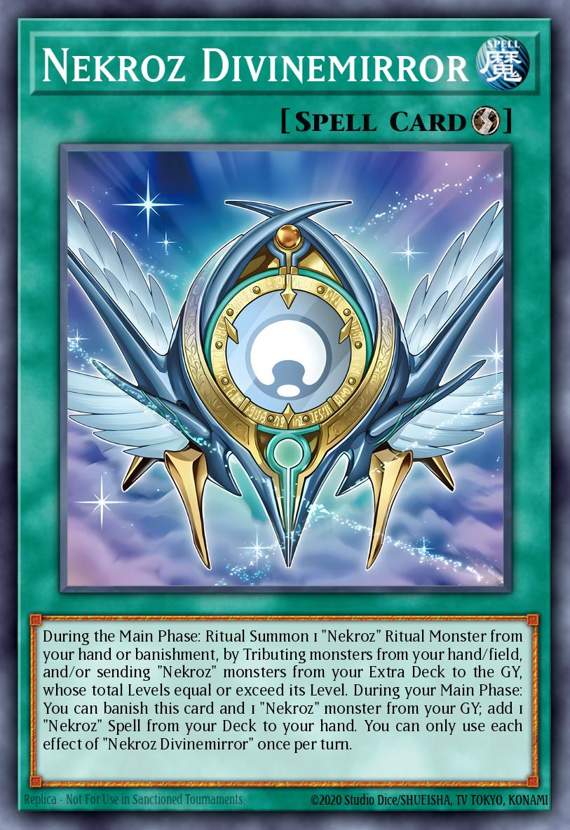 Nekroz Divinemirror BLMM-EN027 – Battles of Legend: Monster Mayhem