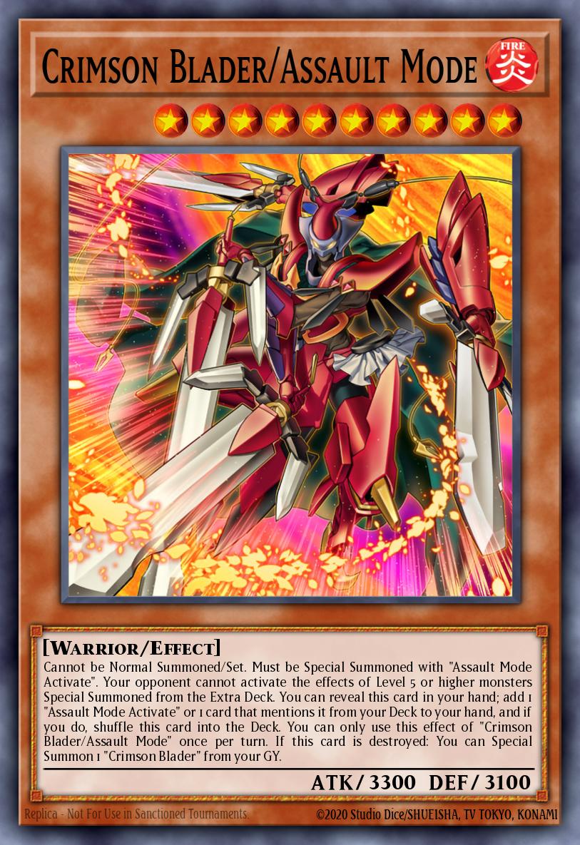 Crimson Blader/Assault Mode BPRO-EN008 – Burst Protocol