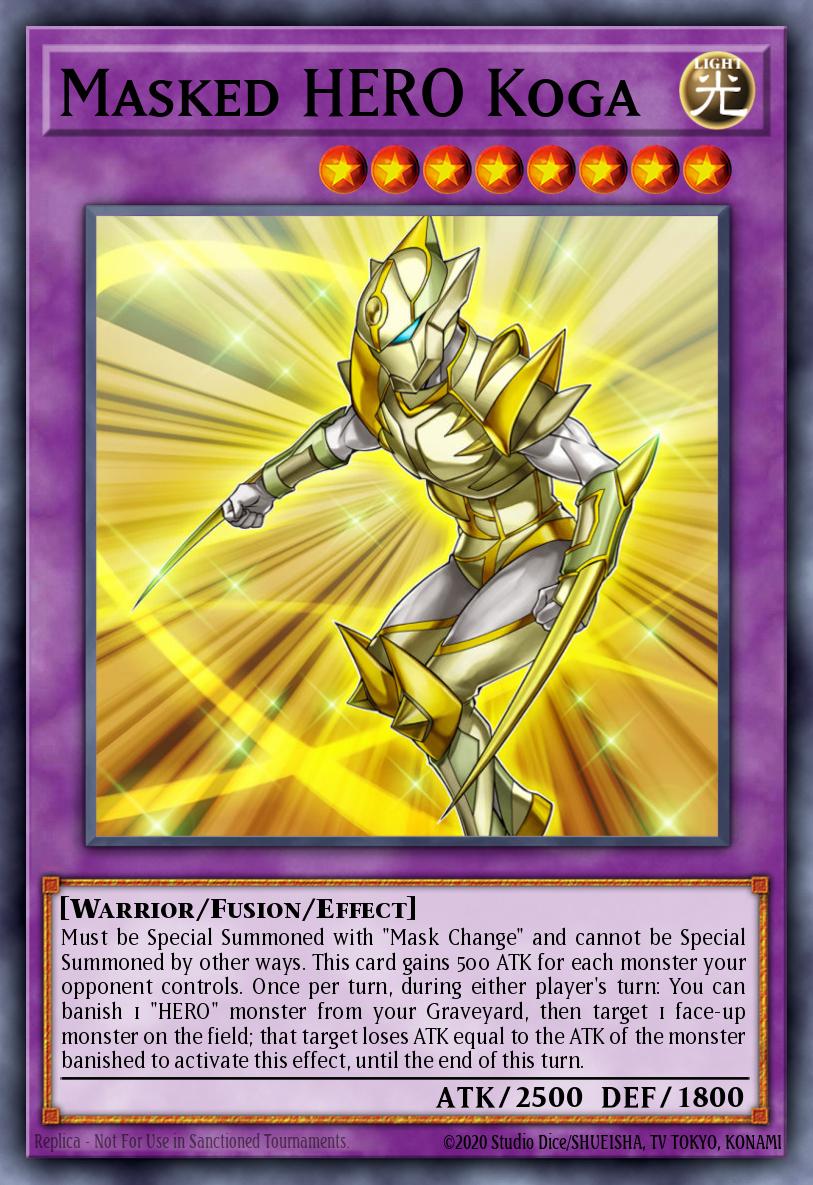 Masked HERO Koga AP08-EN022 – Astral Pack Eight