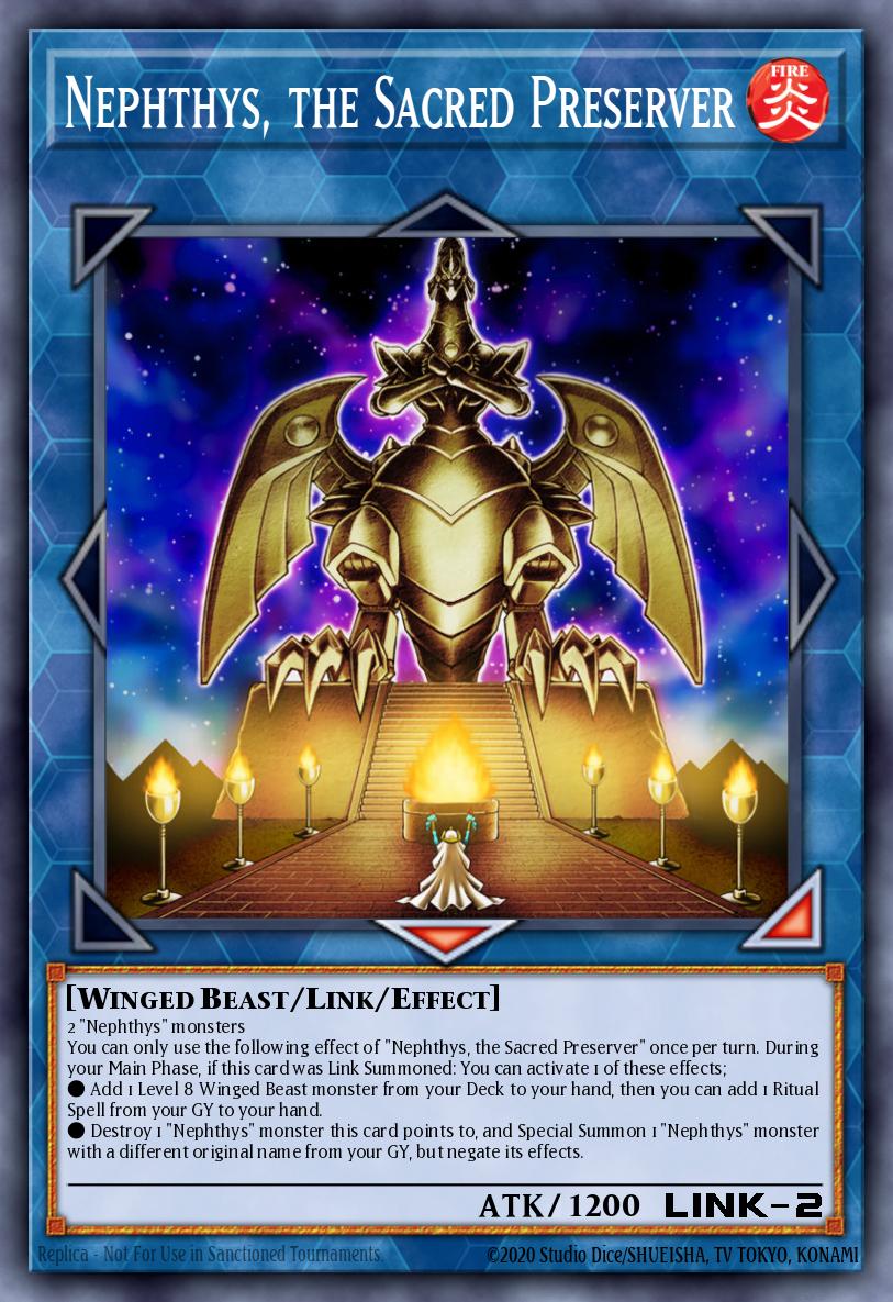 Nephthys, the Sacred Preserver HISU-EN007 – Hidden Summoners