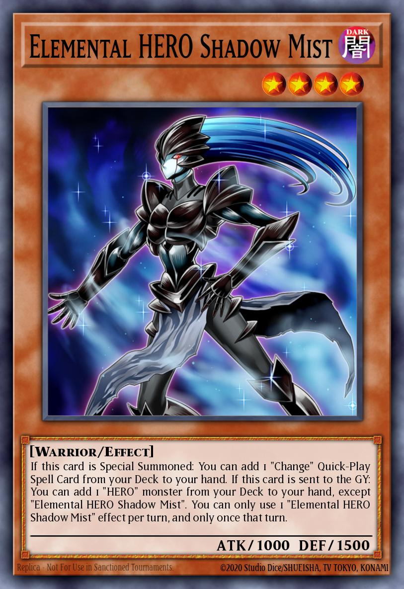 Elemental HERO Shadow Mist LEHD-ENA15 – Legendary Hero Decks