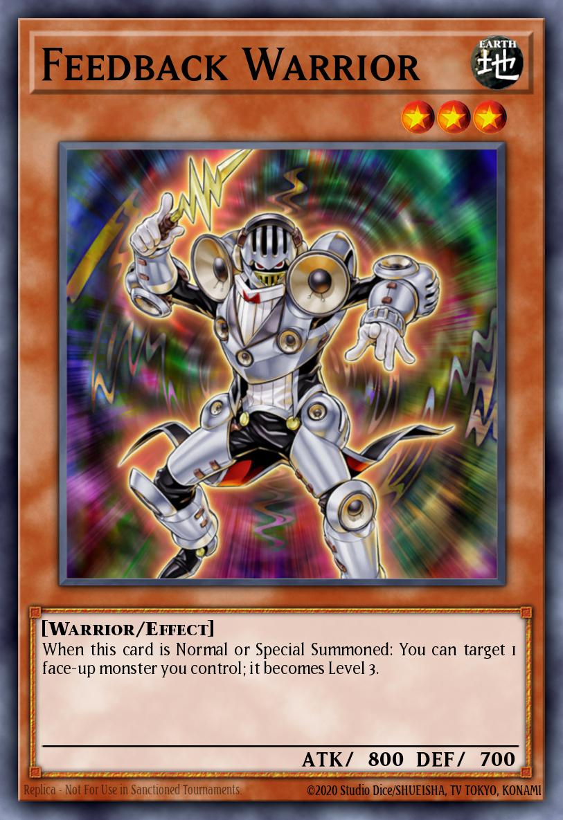 Feedback Warrior YS12-EN009 – Starter Deck: Xyz Symphony