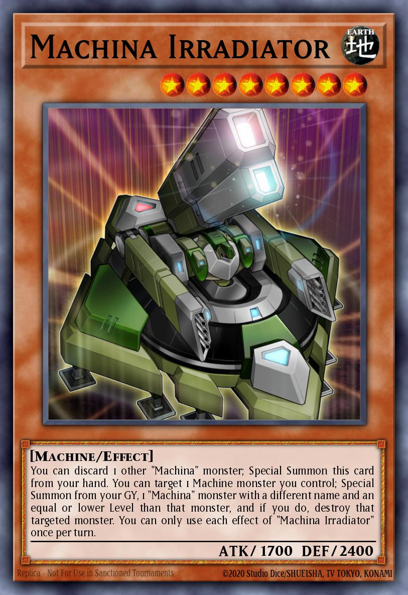 Machina Irradiator SR10-EN003 – Structure Deck: Mechanized Madness