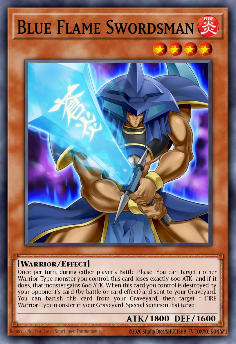 Blue Flame Swordsman LC04-EN001 – Legendary Collection 4: Joey's World