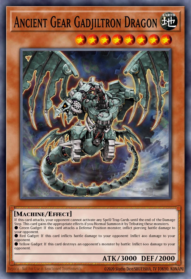 Ancient Gear Gadjiltron Dragon SDGR-EN013 – Geargia Rampage Structure Deck