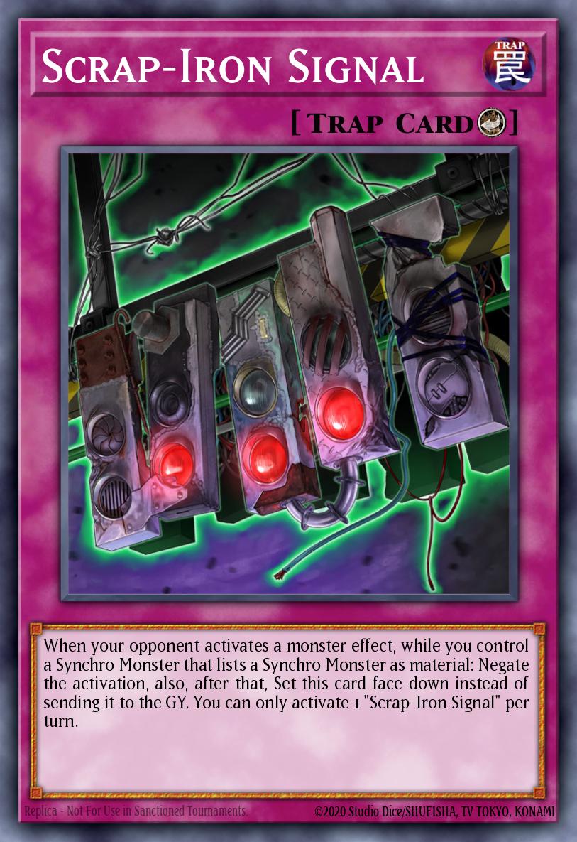 Scrap-Iron Signal LED6-EN027 – Legendary Duelists: Magical Hero