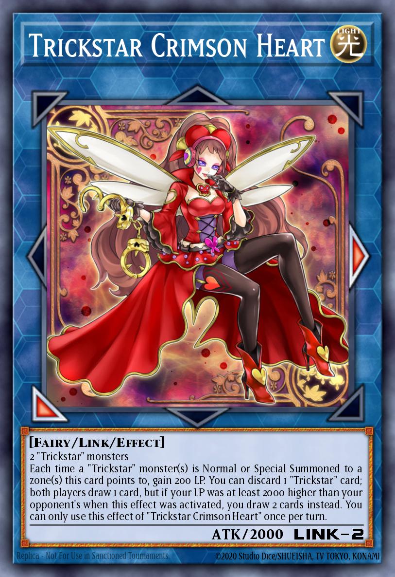 Trickstar Crimson Heart JUMP-EN083 – Weekly Shonen Jump January 2018 membership promotional card