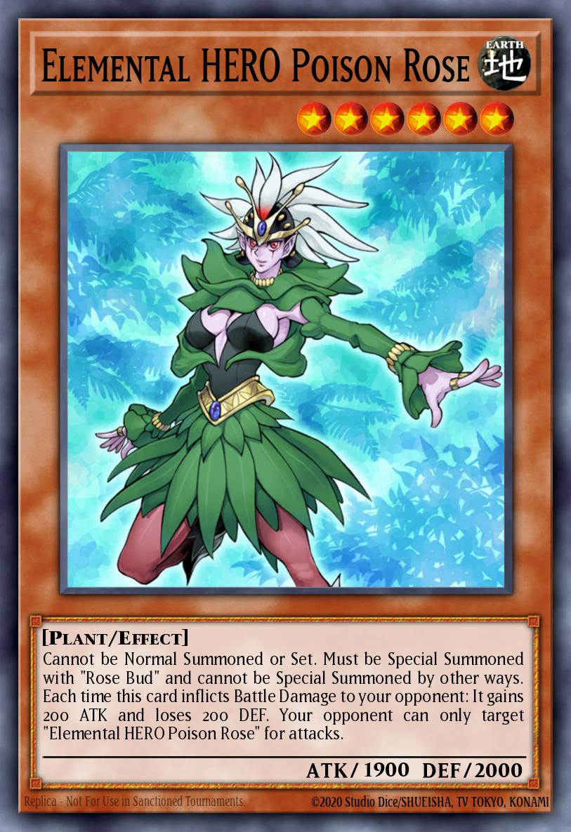 Elemental HERO Poison Rose PP02-EN006 – Premium Pack 2 (TCG)