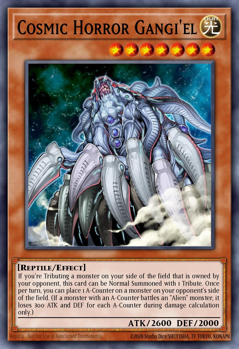 Cosmic Horror Gangi'el POTD-EN029 – Power of the Duelist