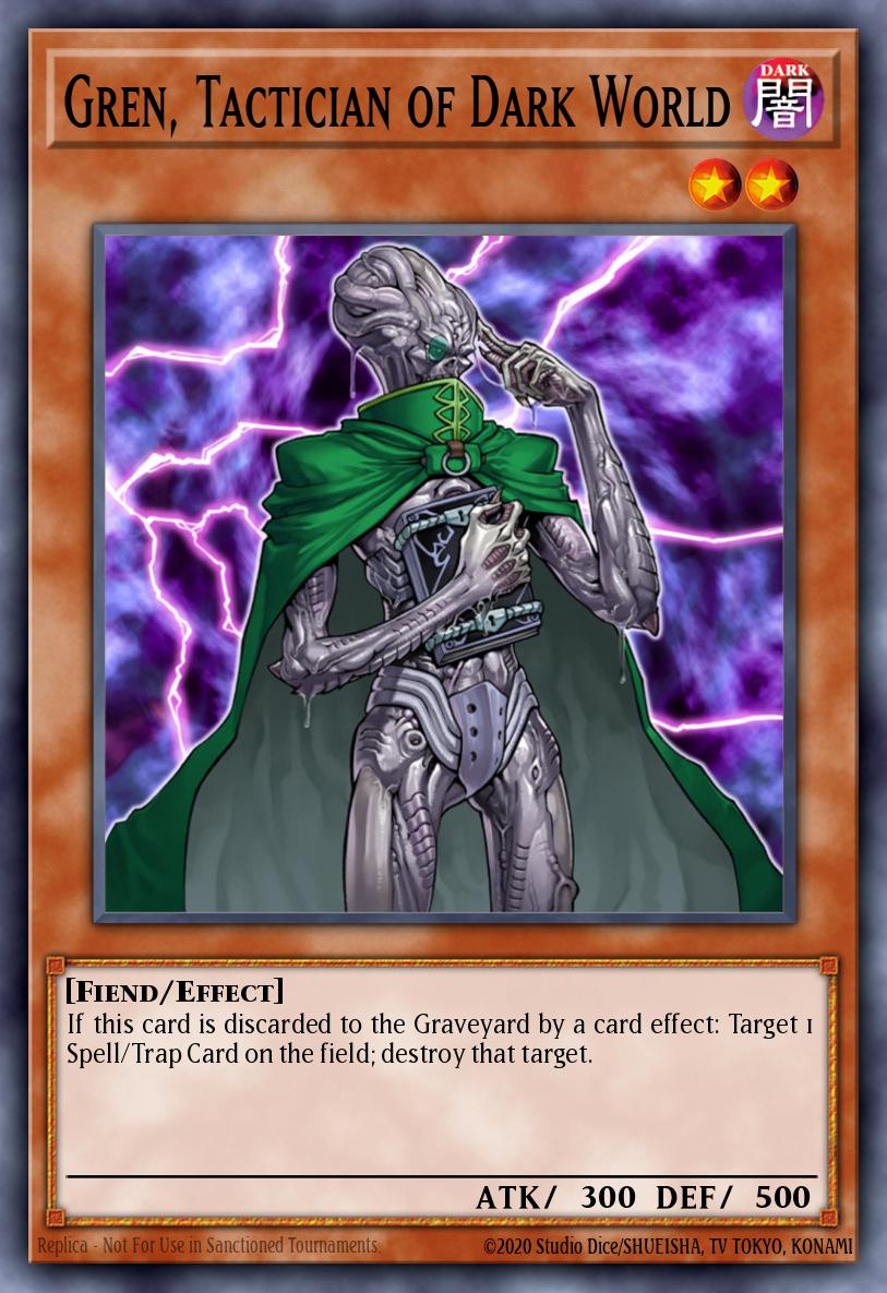 Gren, Tactician of Dark World SDGU-EN008 – Gates of the Underworld Structure Deck